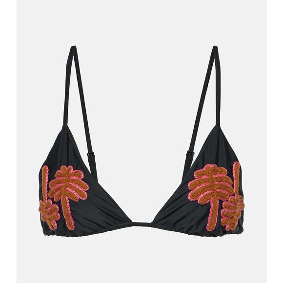 Johanna Ortiz Palm Tree triangle bikini top - L - Picture 1 of 3